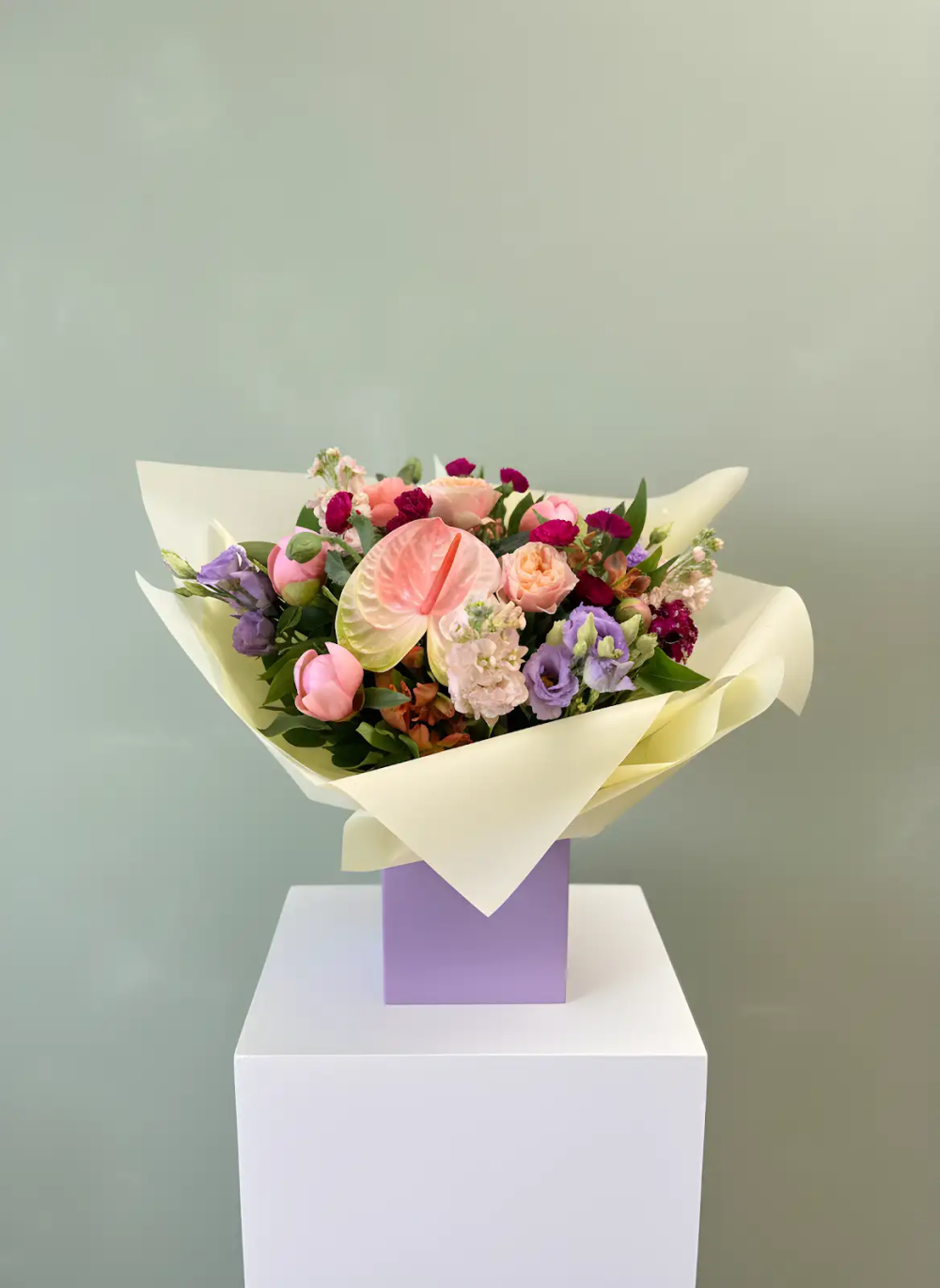 Blush Elegance Hand-Tied Bouquet