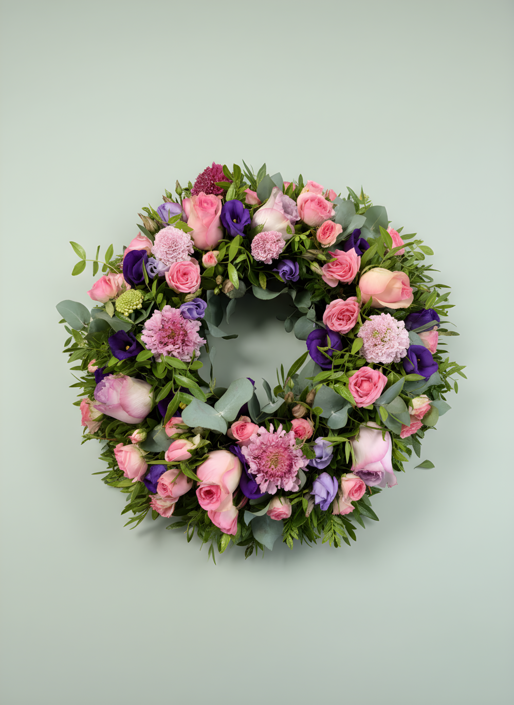 Purple & Pink Wreath